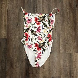 Gianni Bini Botanical Babe One Piece Swimsuit NWT
